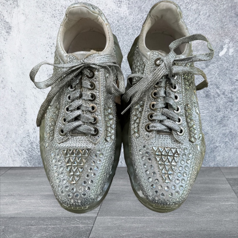 Lemonade sparkly Diamond Athletic Shoe. EUC